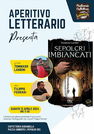 Aperitivo letterari presenta sepolcri imbiancati di tommaso landini